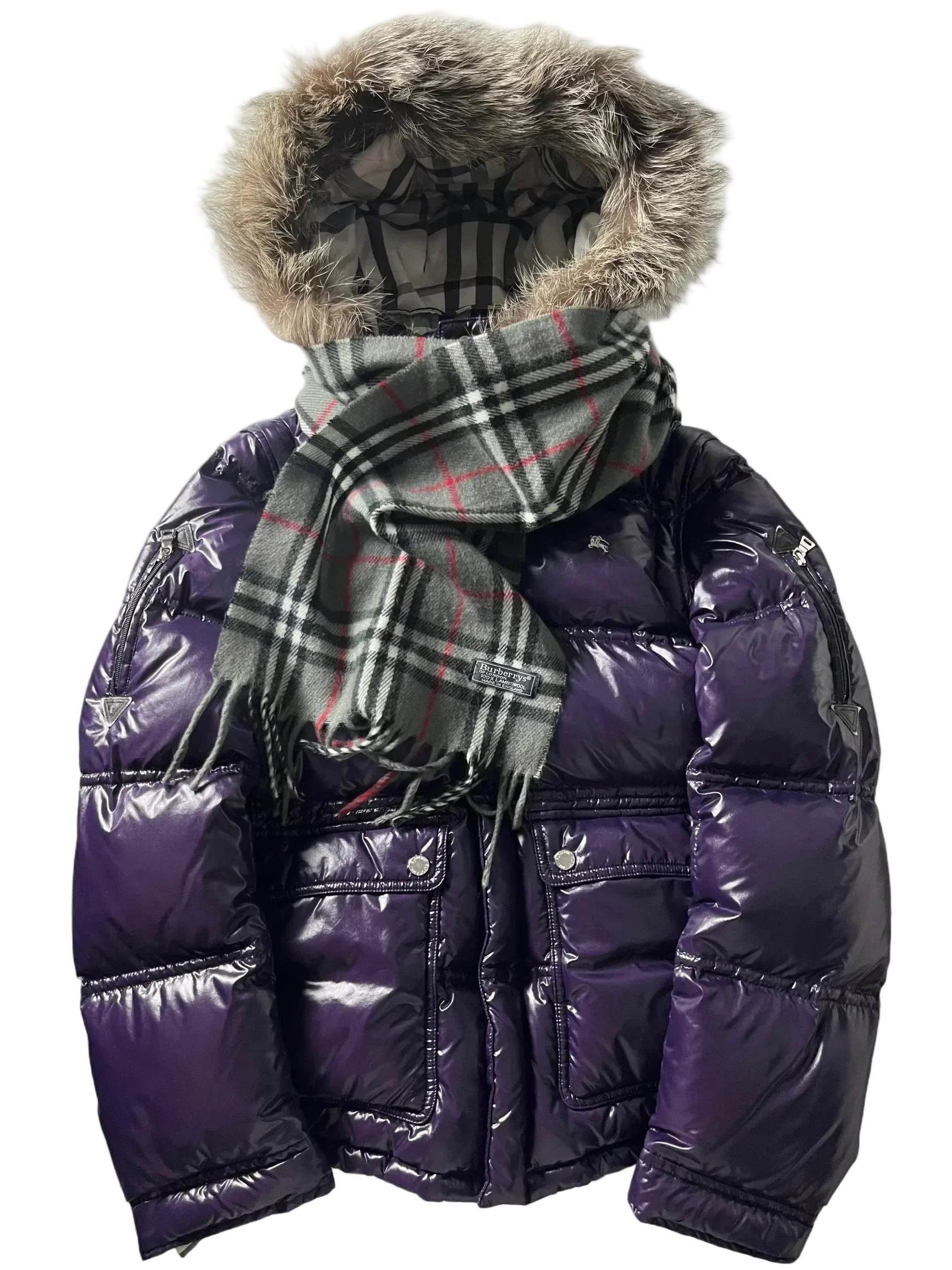 BURBERRY LABEL - MADE IN JAPAN (PURPLE)